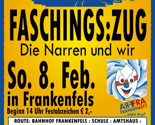Flyer: Faschingsumzug