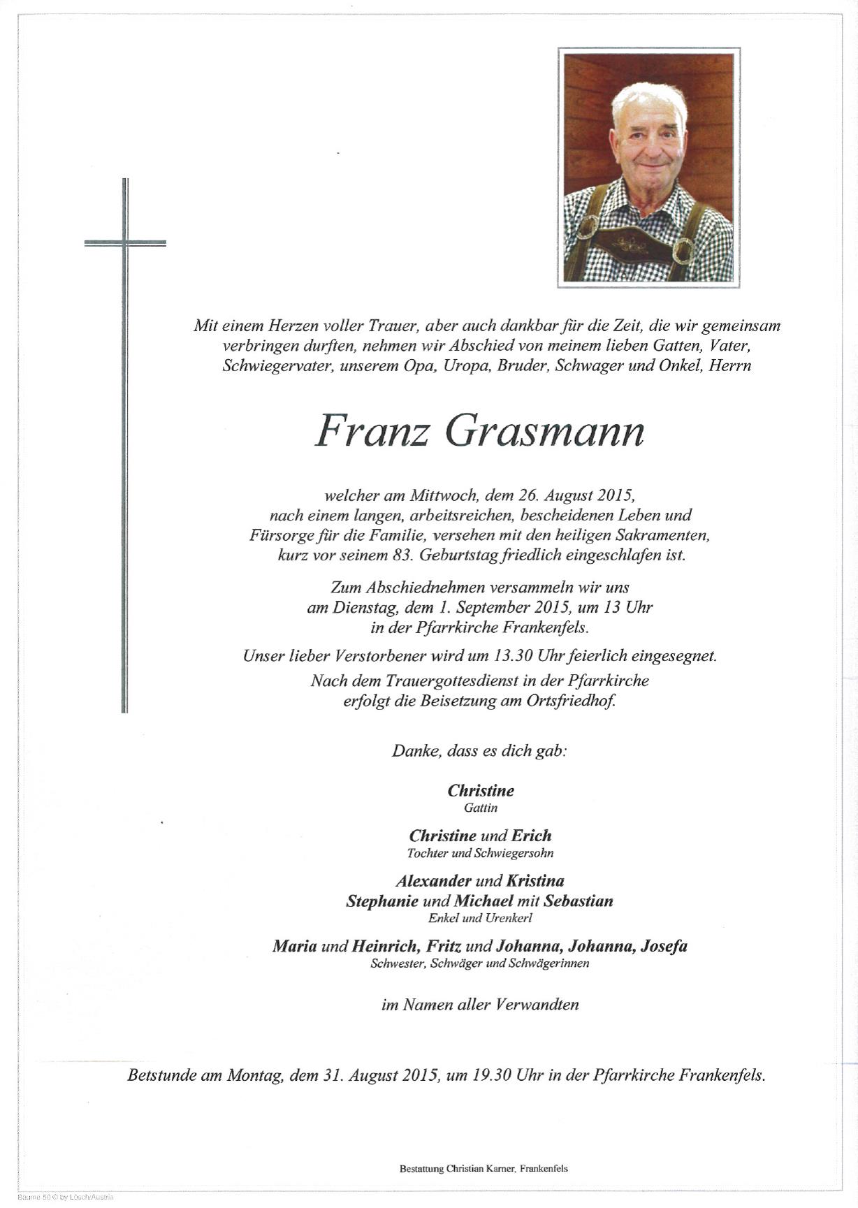 Franz Grasmann