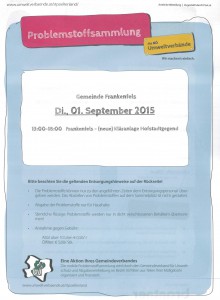 Problemstoffsammlung