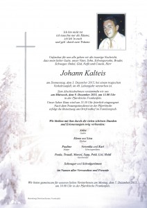 Kalteis Johann