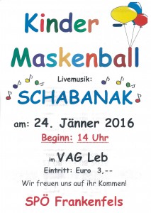 Kindermaskenball
