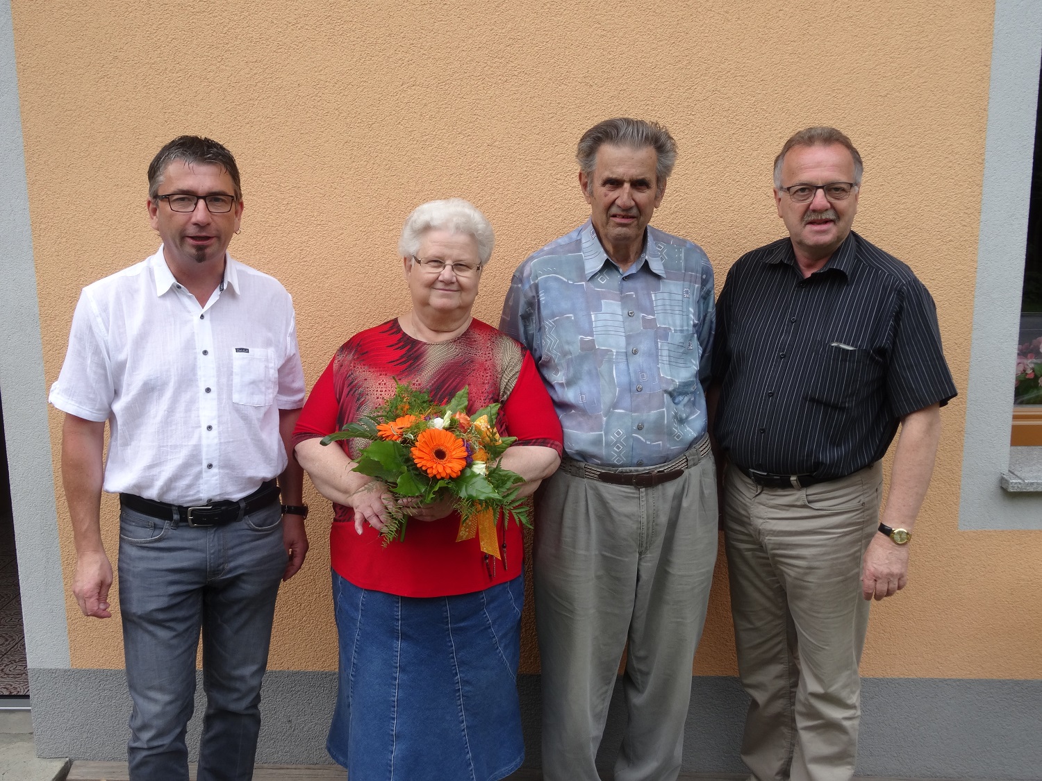 Leo und Leopoldine Pfeffer Goldene Hochzeit