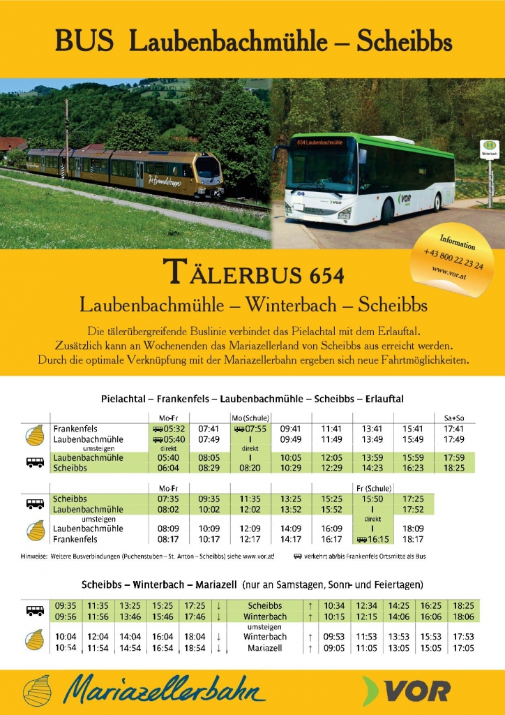 Bus 654 NÖVOG-Flyer