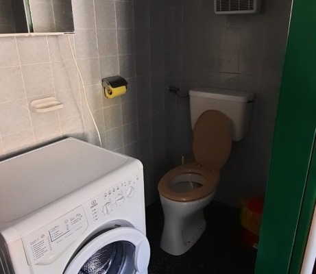 Badezimmer bei Zimmer 1