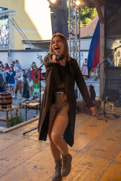 Show am Samstag am Dirndlkirtag 2025 in Frankenfels