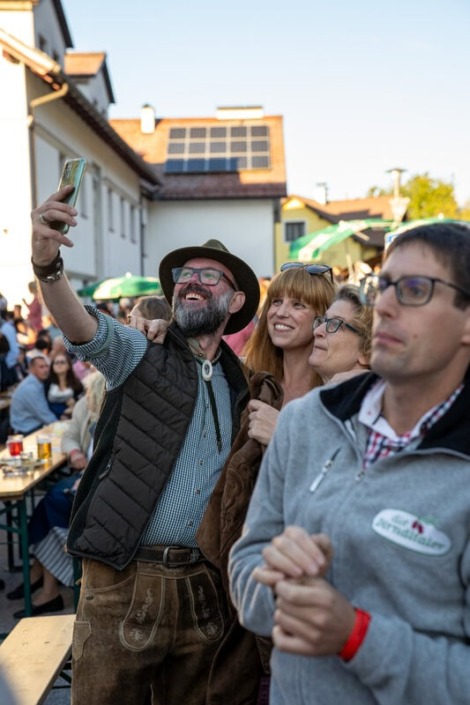 Selfie am Samstag am Dirndlkirtag 2025 in Frankenfels
