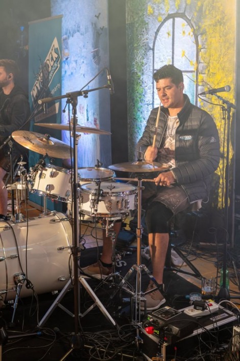 Musik Drummer am Samstag am Dirndlkirtag 2025 in Frankenfels
