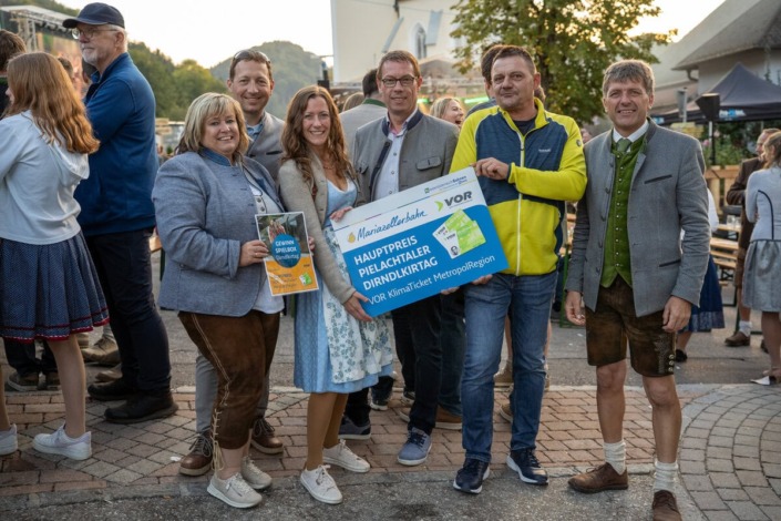 Mariazellerbahn Hauptpreis am Dirndlkirtag in Frankenfels am Sonntag