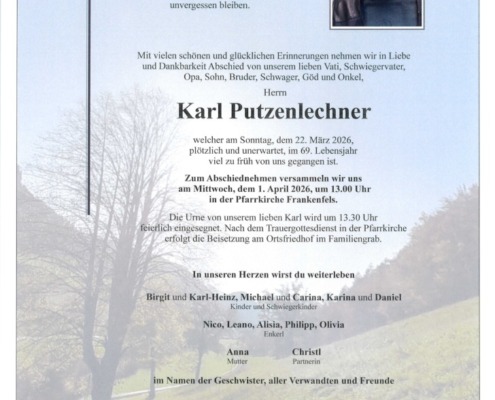 Karl Putzenlechner